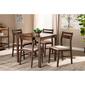 Baxton Studio Lovy 5pc. Wood Dining Set - image 1