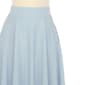 Womens White Mark Flared Midi Skirt with Pockets - image 4