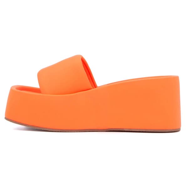 Womens Olivia Miller Uproar Wedge Sandals
