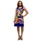 Womens 24/7 Comfort Apparel Multicolor Sleeveless Dress - image 1