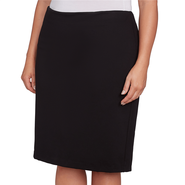 Plus Size Emaline Replenishment Ponte Pencil Skirt