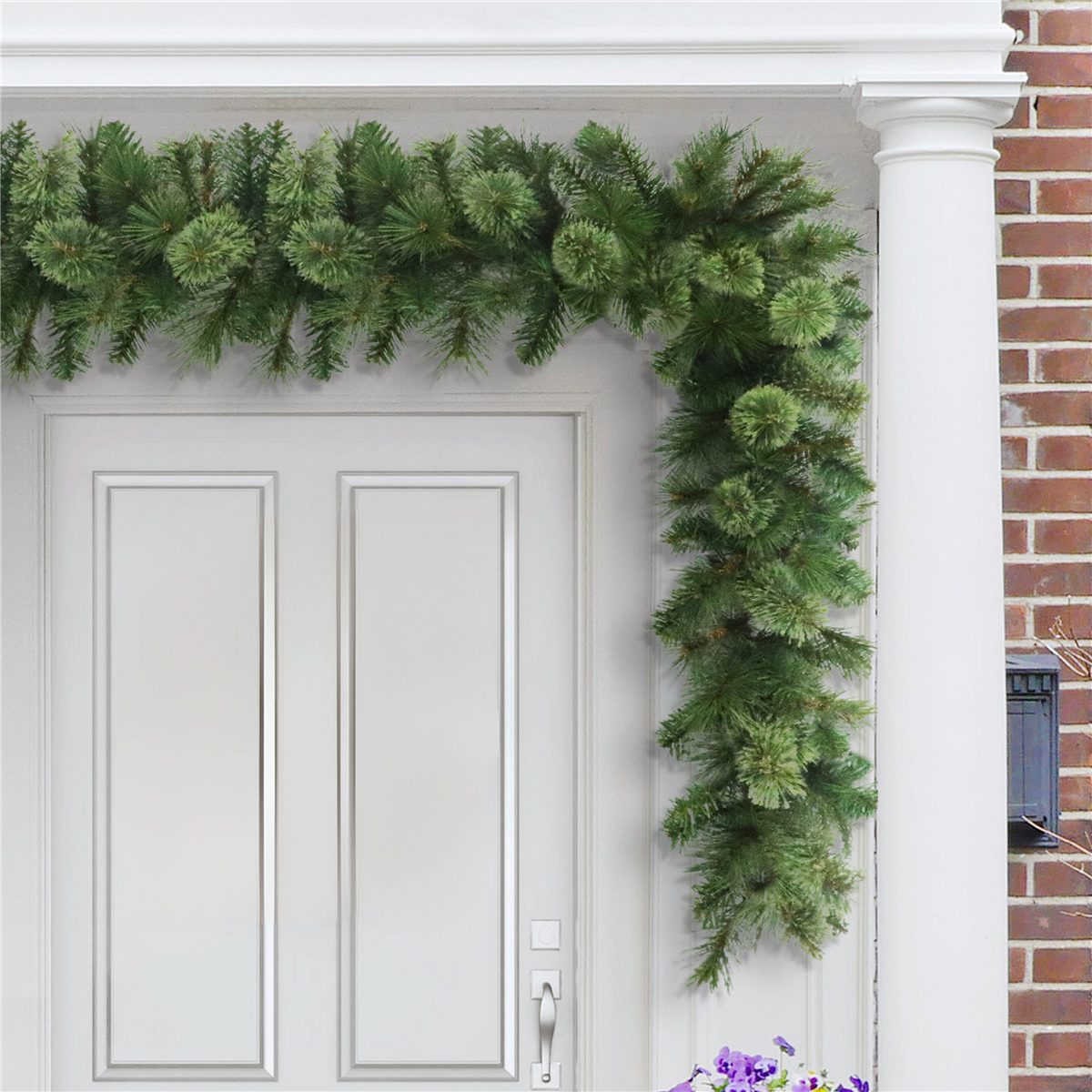 Puleo International 20ft. Teton Pine Christmas Garland