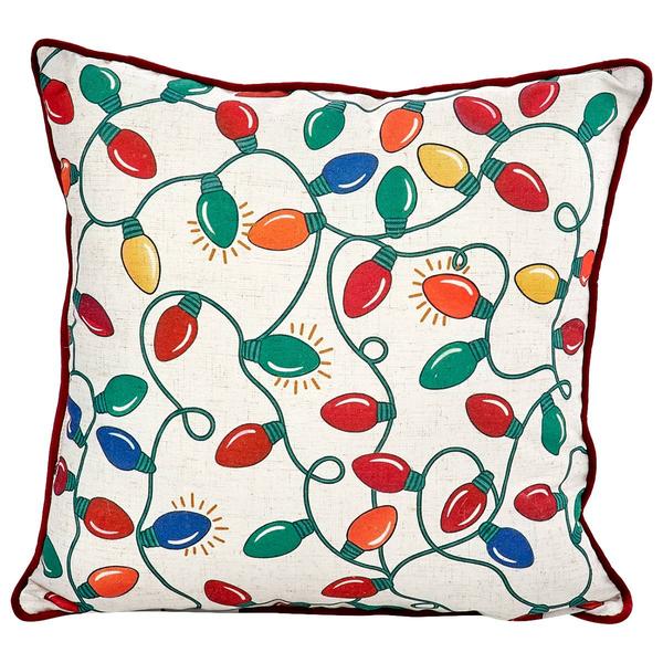 Harper Loft Christmas Lights Decorative Pillow - 18x18
