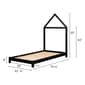 South Shore Sweedi Twin Bed with House Frame Headboard - image 7