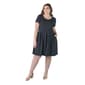 Plus Size 24/7 Comfort Apparel Fit & Flare Dress - image 1