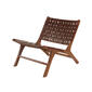 9th & Pike&#40;R&#41; Brown Wood Modern Accent Chair - Set of 2 - image 1