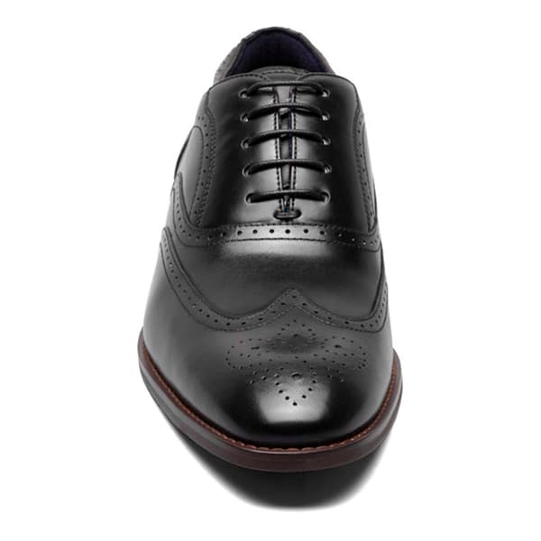 Mens Stacy Adams Kaine Wingtip Oxfords - Black
