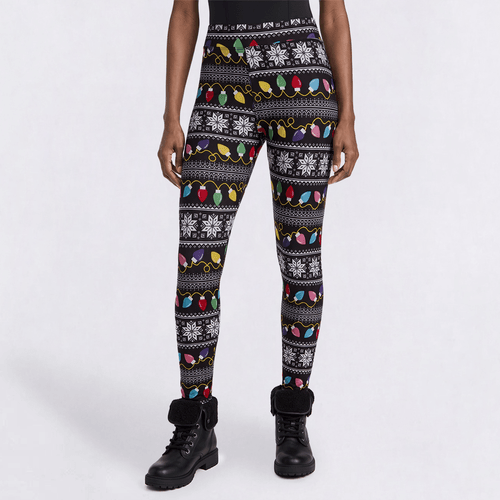 Womens Runway Ready Christmas Lights Leggings - image 