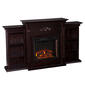 Southern Enterprises Electric Fireplace w/ Bookcases - image 4