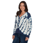Womens Skye’s the Limit Urban Heirloom V Neck Tie Dye Cardigan - image 3