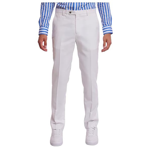 Mens Paisley & Gray Pants - White Shark
