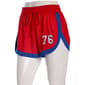 Juniors Jolie & Joy Sporty Mesh Americana Dolphin Shorts- Salsa - image 1