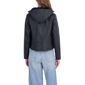 Sebby Collection Women''s Motorcycle Jacket With Faux Fur Lining - image 4