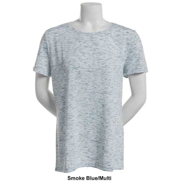 Womens Architect&#174; Short Sleeve Crew Neck Marbled Tee