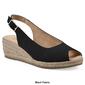 Womens White Mountain Maize Slingback Wedge Sandals - image 8