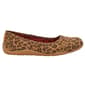 Womens MUK LUKS Solana Leopard Skimmer Flats - image 2