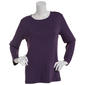 Womens Preswick & Moore® Long Sleeve Crew Neck Tee - image 2