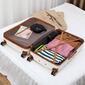 Badgley Mischka Grace 3pc. Expandable Retro Luggage Set - image 8