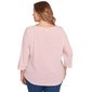 Plus Size Ruby Rd. Must Haves II Christmas Truck Stripe Tee - image 2