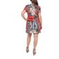 Plus Size 24/7 Comfort Apparel Square Neckline Shift Dress - image 2