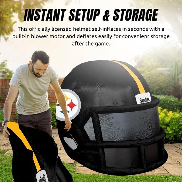 Sporticulture™ Steelers Inflatable Helmet