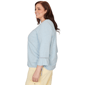 Plus Size Alfred Dunner Out Of The Blue Center Embroidery Blouse - image 4