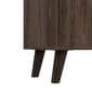 FM FURNITURE Edessa Dark Walnut Bar Cabinet - image 6