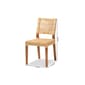 Baxton Studio Lesia Walnut Brown Wood Dining Chair - image 6