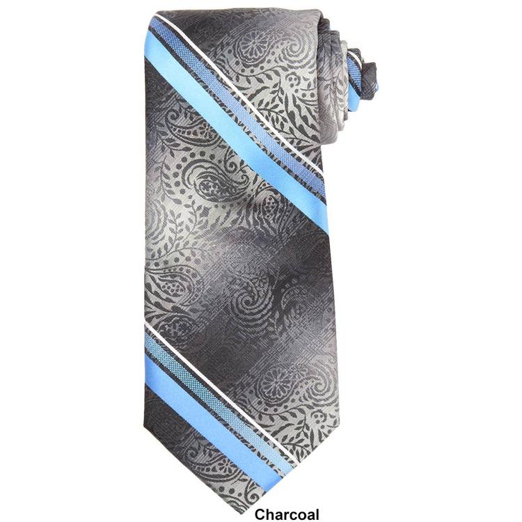 Mens Architect® Rawley Floral Stripe Tie