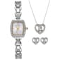 Womens Ellen Tracy Crystal Watch/Pendant/Earring Set - ETJ8202SL - image 1