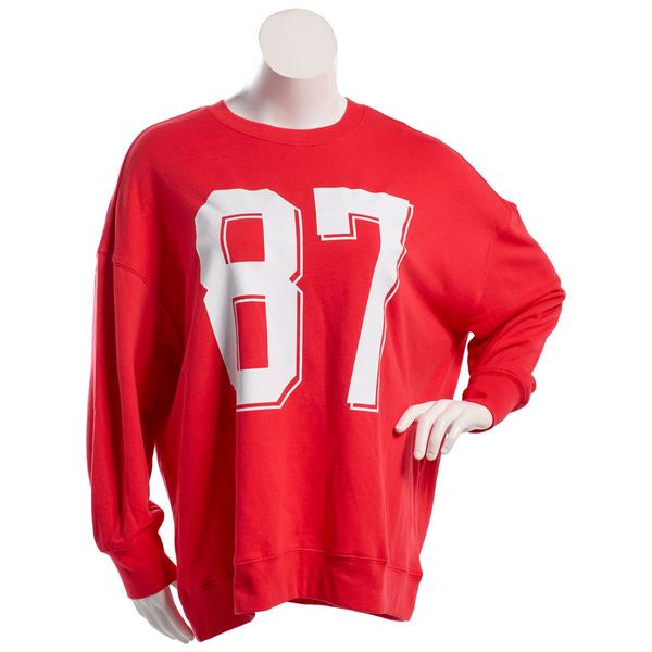 Juniors Plus Gold Rush French Terry 87 Sweatshirt