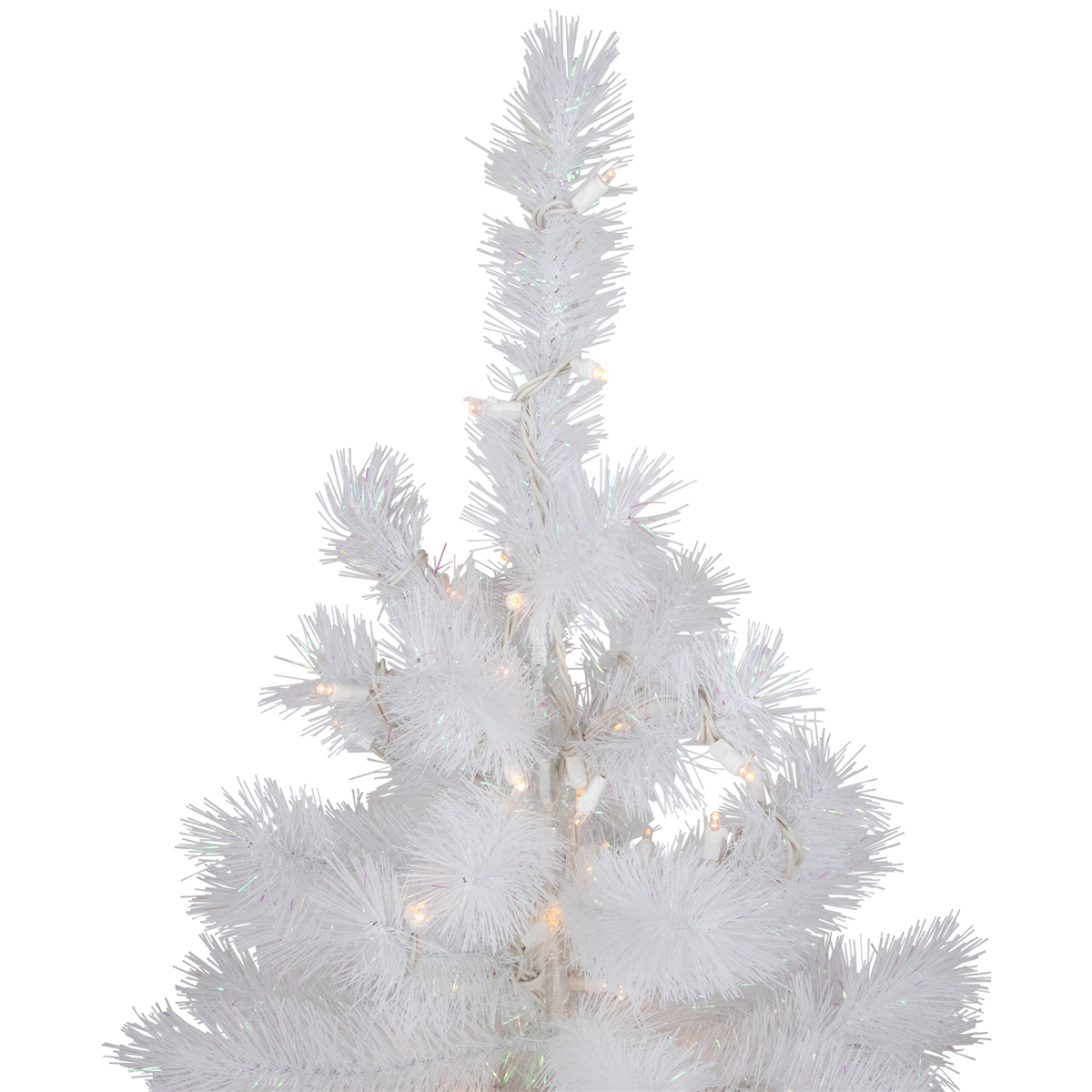 Northlight 3ft. Pre-Lit White Alaskan Pine Christmas Tree