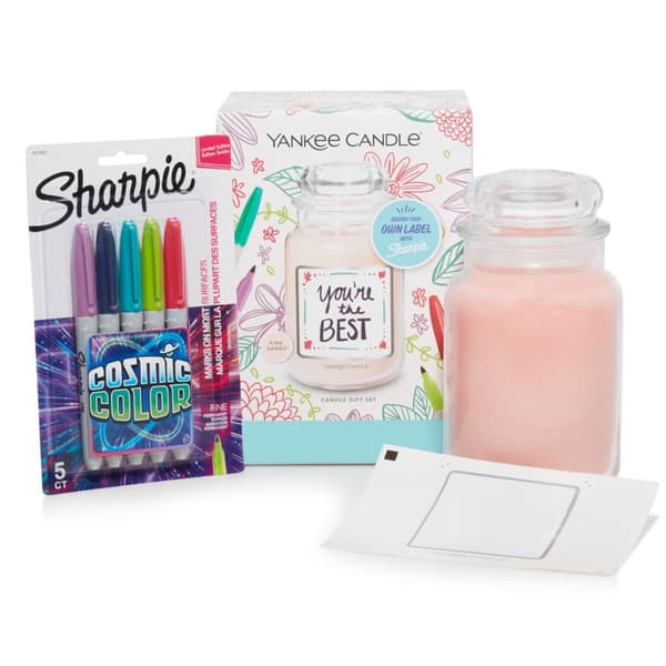 Yankee Candle&#174; 22oz. Sharpie Pink Sands Candle Gift Set