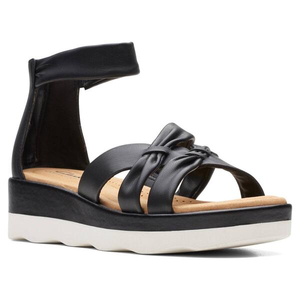 Womens Clarks(R) Collections Clara Rae Platform Sandals - image 