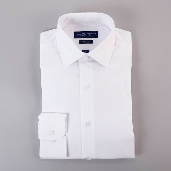 Mens Architect&#40;R&#41; High Performance Spread Collar Fitted Dress Shirt