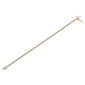 Haus of Brilliance Rose Gold over Sterling Silver Tennis Bracelet - image 5