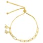 Accents by Gianni Argento Duo Butterfly Charm Adjustable Bracelet - image 1