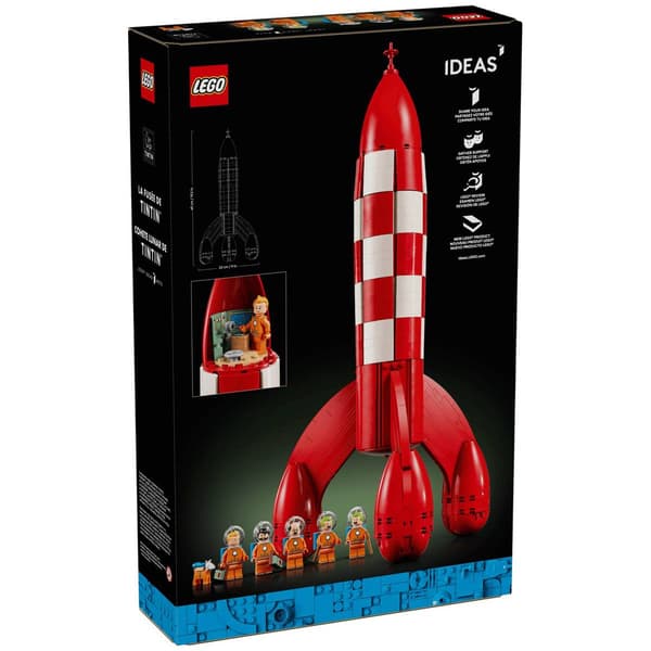 LEGO® Ideas Tintin® Space Rocket