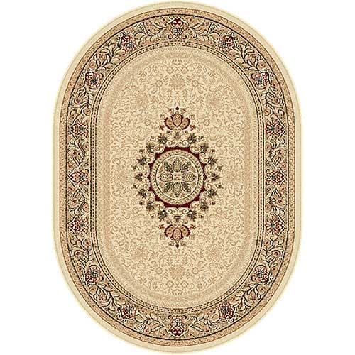 Tayse Sensation Jayden Oval Area Rug - Beige