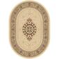 Tayse Sensation Jayden Oval Area Rug - Beige - image 1