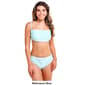 Juniors YMI® Solid 2pc. Bandeau Bikini Swim Set - image 6