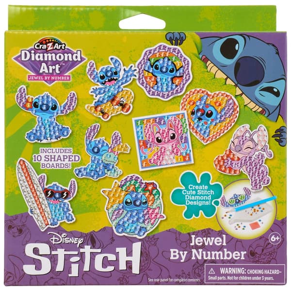 Cra-Z-Art&#40;tm&#41; Stitch Jewel By Number Diamond Art - image 