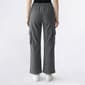 Juniors No Comment Fleece Lined Cargo Pocket Wide Leg Pants - image 3