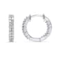 Nova Star(R) Lab Grown Diamond Inside Out Hoop Earrings - image 1