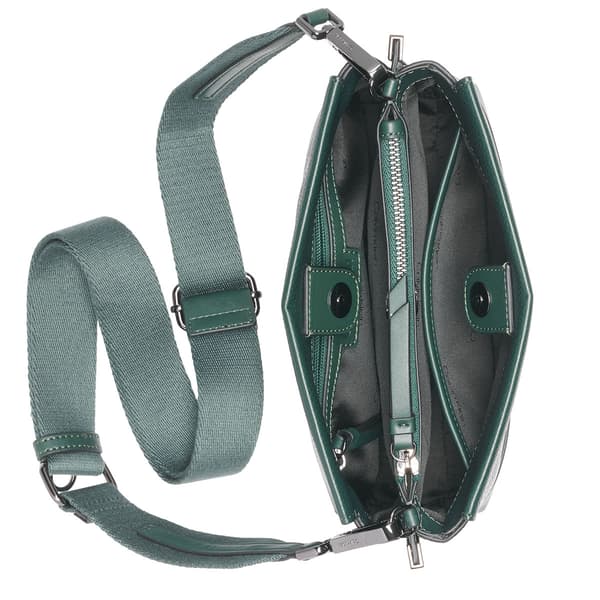 Calvin Klein Bianca Solid Crossbody w/ Snap Closure