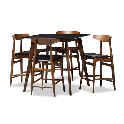 Baxton Studio Flora 5pc. Pub Set