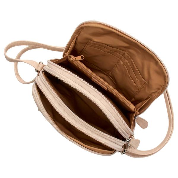 MultiSac Solid Mini Zip-Around Heirloom Crossbody