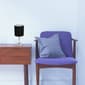 Simple Designs Chrome Mini Basic Table Lamp w/Fabric Shade - image 8
