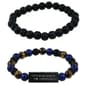Mens Creed Stainless Steel Love Never Gives Up Bracelet Set - image 1