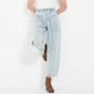 Womens MNK Patch Pocket Barrel Denim Jeans - image 1